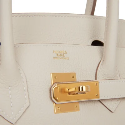 Hermès Birkin 30 Craie Togo Gold Hardware
