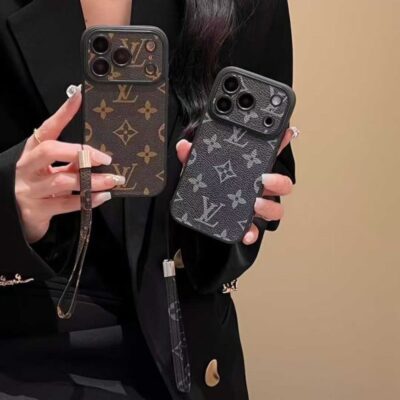 Louis Vuitton Phone Monogram Case with Strap For iPhone 13-18 Pro & Pro Max