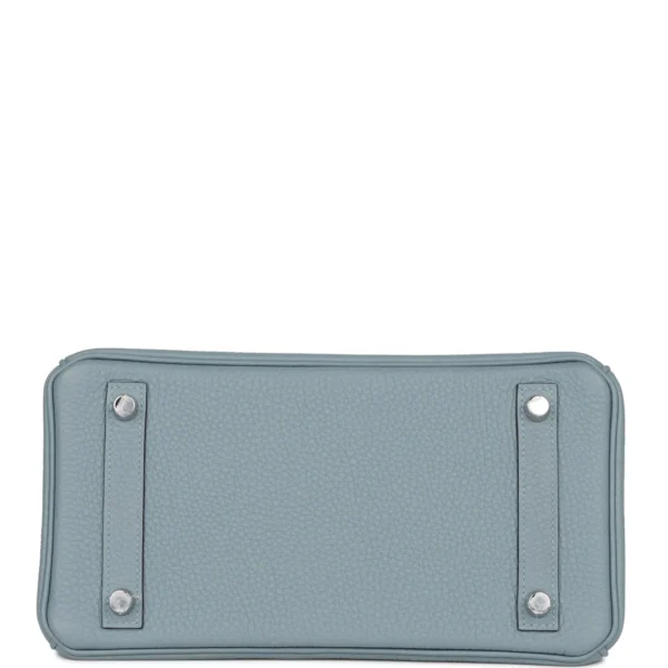 Hermès Birkin 25 Bleu Lin Verso Togo Palladium Hardware