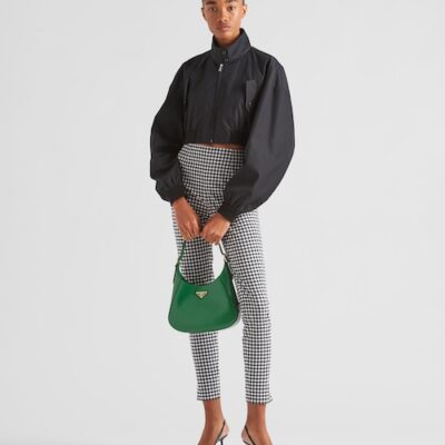 Prada Leather shoulder bag - Green