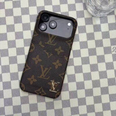 Leather Case with Card Holder For iPhone 12-18 Pro & Pro Max