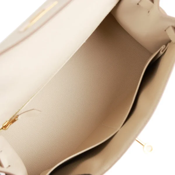 Hermès Craie Epsom Sellier Kelly 28cm Gold Hardware