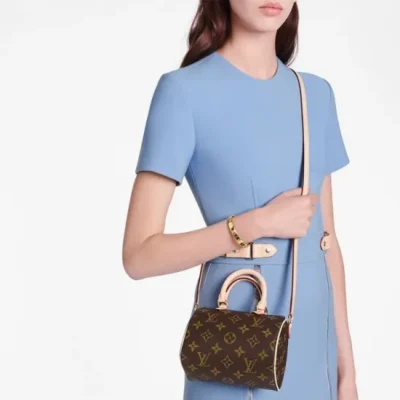 6b1b7eef9745d7739ecc5cab87b9601f حقيبة لويس فويتون Speedy M61252 نانو