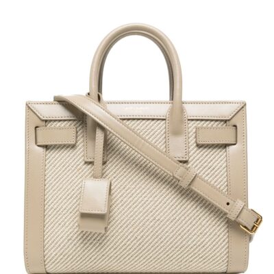 6b715838b248a07bfc34120234890cf7 YSL Sac De Jour Nano in Canvas in Beige and Sea Salt