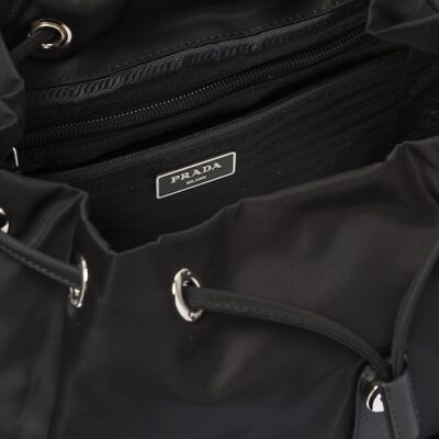 Prada Re-Nylon medium backpack- Black