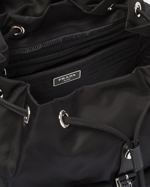Prada Re-Nylon medium backpack- Black