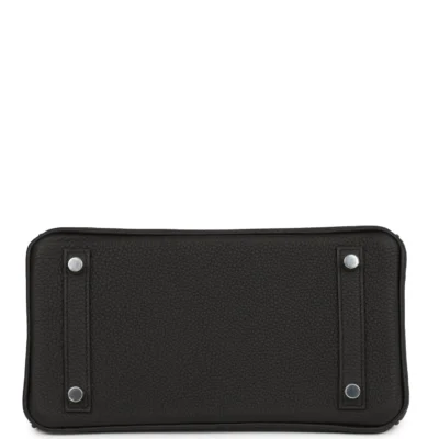 Hermès Birkin 25 Black Togo Palladium Hardware