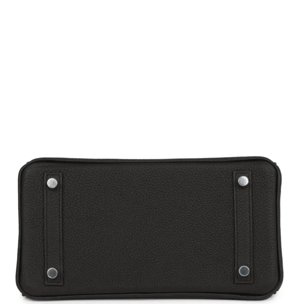 Hermès Birkin 25 Black Togo Palladium Hardware