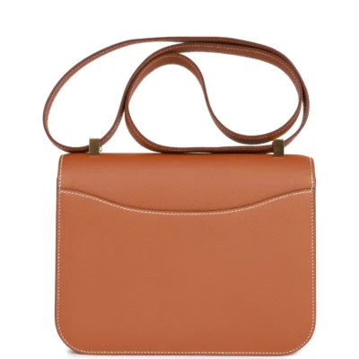 Hermès Constance 1-24 Gold Epsom Gold Hardware