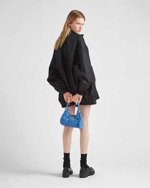 Prada Moon padded nappa-leather bag - Light Blue