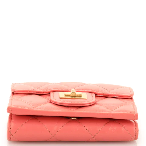 Chanel Reissue Compact Wallet Quilted Aged Calfskin