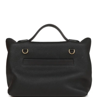 Hermès 24/24 Bag 29 Black Togo and Swift Gold Hardware