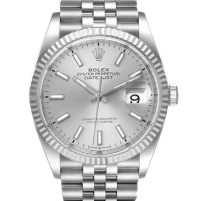 70dcc881d6b7ce2025263132e10e6230 Rolex Datejust 126234SSJ 36MM Silver Dial Silver-tone Case
