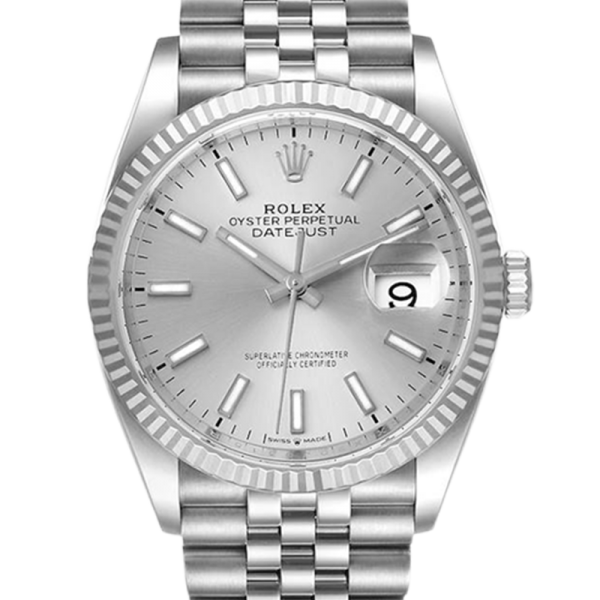 70dcc881d6b7ce2025263132e10e6230 Rolex Datejust 126234SSJ 36MM Silver Dial Silver-tone Case