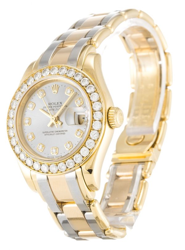 714ee52c269017588a56edf5cd31a70c Rolex Pearlmaster 80298 29 MM Damen Armbanduhr