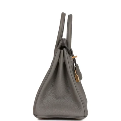 724d5d3a72cd6e1ac9580152e35ac091 Hermès Birkin 25 Gris Meyer Togo Gold Hardware