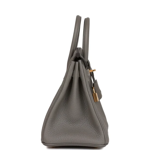 724d5d3a72cd6e1ac9580152e35ac091 Hermès Birkin 25 Gris Meyer Togo Gold Hardware