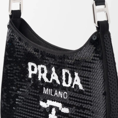 Prada Cleo Sequinned Bag