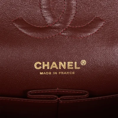 Chanel Medium Classic Double Flap Bag Black Caviar Gold Hardware