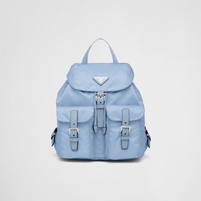 Prada Re-Nylon 浅蓝色 小号双肩包