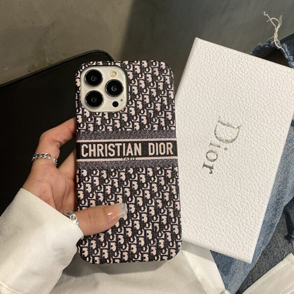 Luxury CD iPhone Case Black