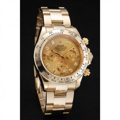 74a3a508098c6abf9204c39e3558328d Rolex Daytona 1454245 Gold Dail Men Watch