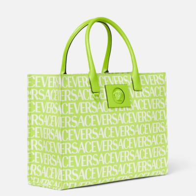 VERSACE ALLOVER LARGE TOTE BAG