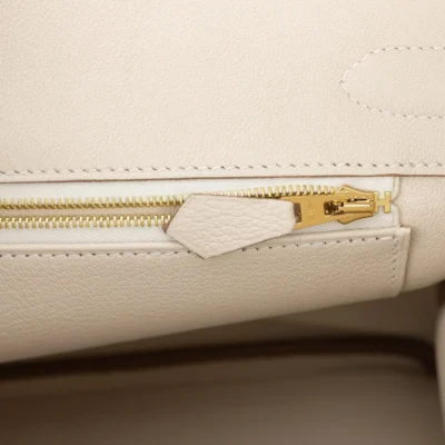 Hermès Birkin 30 Craie Togo Rose Gold Hardware