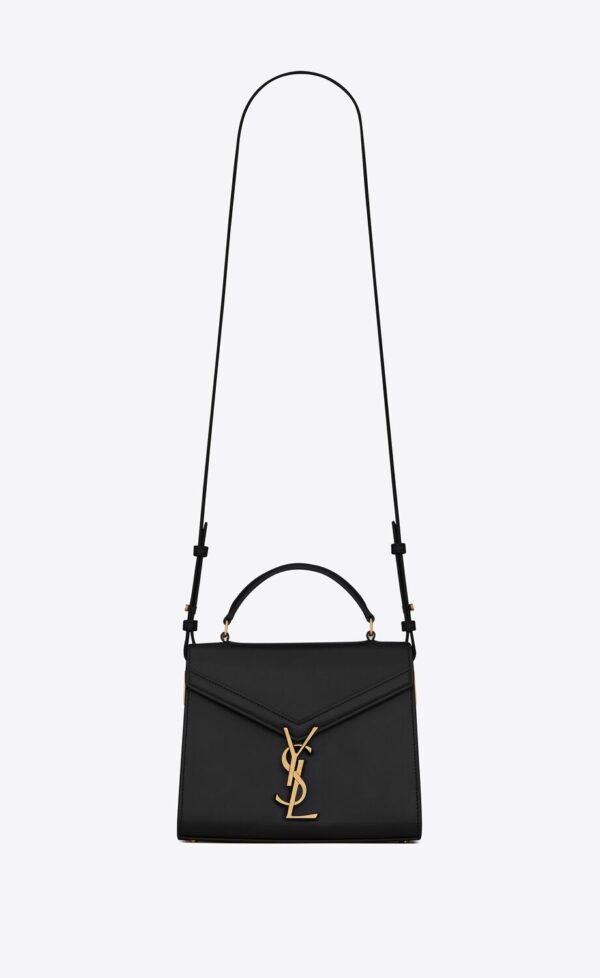 7789c44aa3fc98df24f11204755b0ff2 YSL Cassandra Mini Top Handle Bag in Box Leather