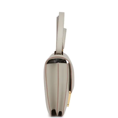 Hermès Constance 18 Gris Perle Swift Gold Hardware
