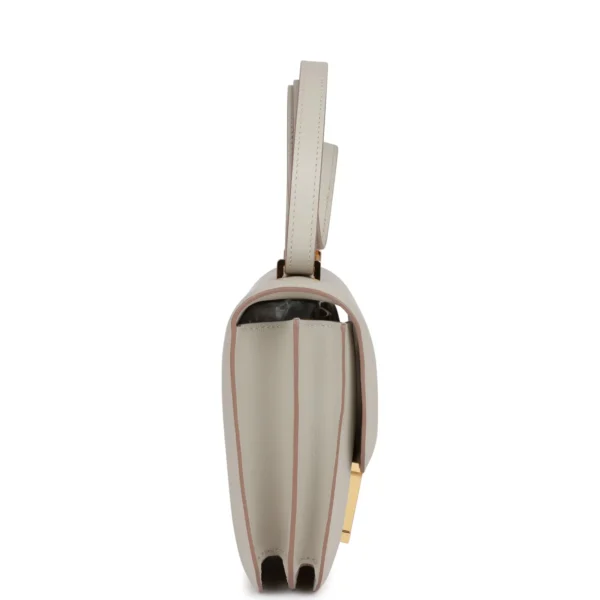 Hermès Constance 18 Gris Perle Swift Gold Hardware