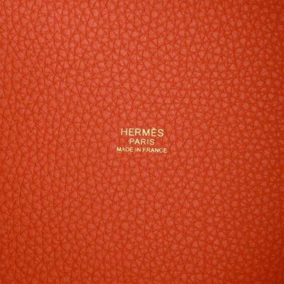 77abdef973573d0276483db2e2602fe9 Hermès Picotin Lock 18 Orange Clemence Gold Hardware
