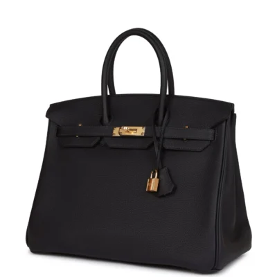 7891c1ac6b04356ef38315d9e3b795ba Hermès Birkin 35 Caban Clemence Gold Hardware
