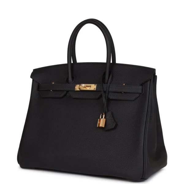 7891c1ac6b04356ef38315d9e3b795ba Hermès Birkin 35 Caban Clemence Gold Hardware