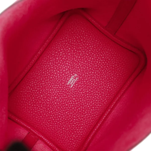 Hermès Picotin Lock 18 Framboise Clemence and Matte Alligator Touch Palladium Hardware