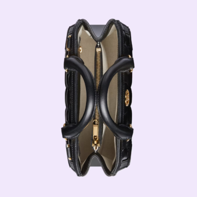 GG matelassé mini top handle bag