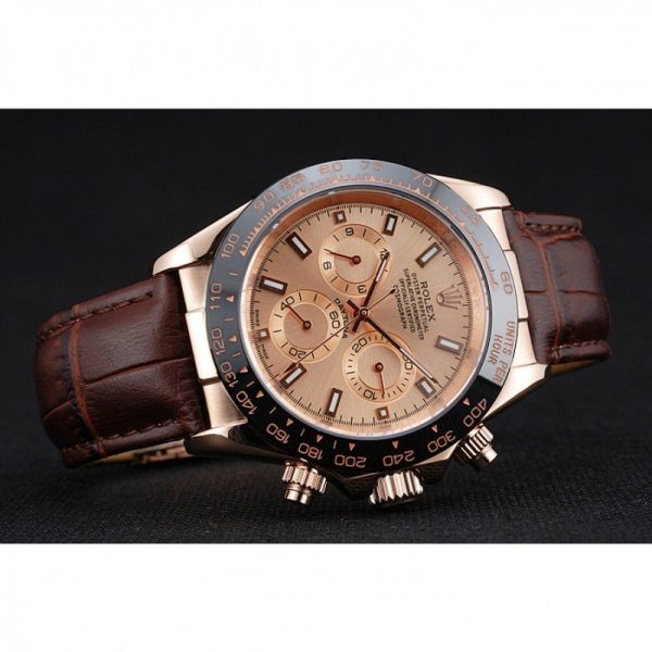 Rolex Daytona 1454243 Rose Gold Dail Men Watch