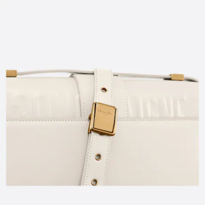 30 MONTAIGNE BAG Latte Box Calfskin