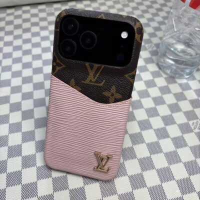 Leather Case with Card Holder for iPhone 12-18 Pro & Pro Max