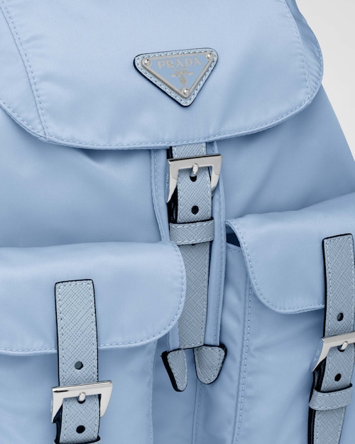 Prada Re-Nylon 浅蓝色 小号双肩包