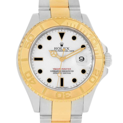 7b4ff5b097b53e128b104fcf2fd815bd Rolex Yacht-master 16623-78763 40MM White Dial Silver-tone Case