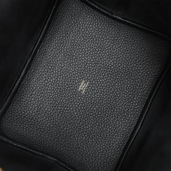 Hermès Picotin Lock 22 Black Clemence Gold Hardware