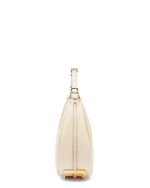 7b9b5fbb922c1037b2433132937bb18d Fendi Fendigraphy Small in Beige Leather Bag