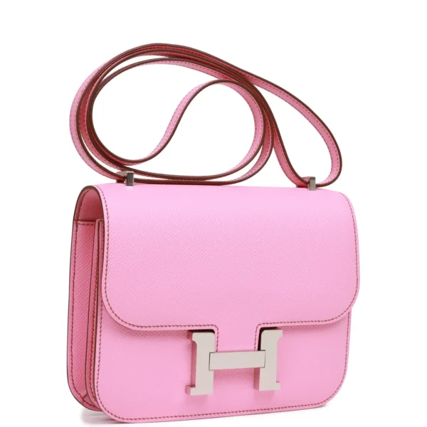 7bd432d98839df60feeb81a9fbdd56ed Hermès Constance 18 Bubblegum Epsom Palladium Hardware