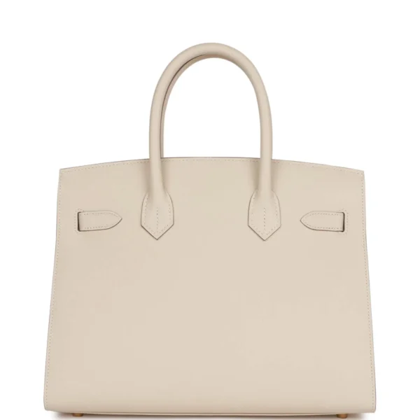 Hermès Birkin Sellier 30 Craie Epsom Gold Hardware
