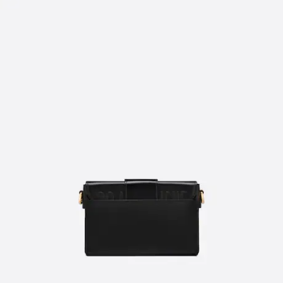 30 MONTAIGNE BOX BAG Black Box Calfskin