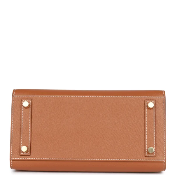 Hermès Birkin Sellier 25 Gold Epsom Gold Hardware