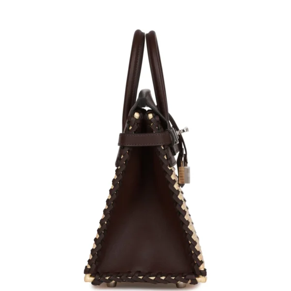 7c6973aa7068ab975fcfb147428e21f5 Hermès Picnic Sellier Birkin 25 Rouge Sellier Swift Palladium Hardware