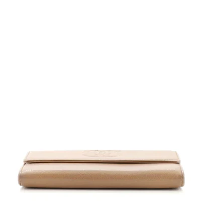 Chanel Timeless CC Flap Wallet Caviar Long