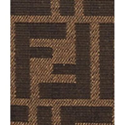 Fendi Mini Sunshine Shopper in Brown FF Fabric Mini Bag